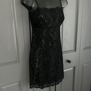 Beautiful Black Lace Nanette Lenore Dress Size 8